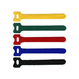  Хомут-липучка Lanmaster LAN-VCM125-BL 125x11мм (упак:20шт) полимер внутри помещений синий 