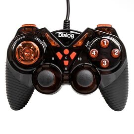  Геймпад Dialog Action GP-A13 (black/red) (65674) 