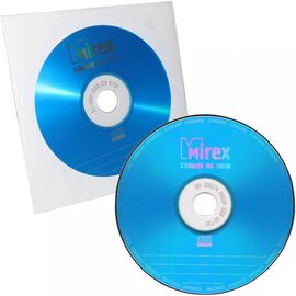  Диск CD-R Mirex 700 Mb, 48х, Standart, Бум. конверт (1) 