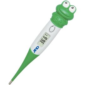  Термометр электронный A&D DT-624 Лягушка зеленый/белый (I02136) 