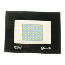  Прожектор уличный Gauss Elementary 613100350P светодиодный 50Вт корп.мет.черный 