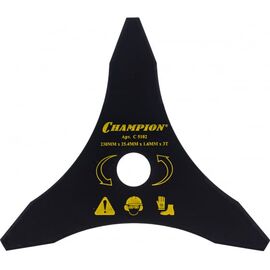  Нож CHAMPION 3-х зубчатый d230*25.4mm (тип В) (C5102) 