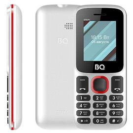  Мобильный телефон BQ 1848 Step+ White+Red 