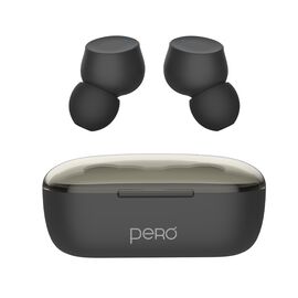  Беспроводные наушники PERO TWS07 INVISIBLE Black 
