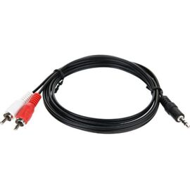  Аудиокабель TELECOM TAV7183-1.5m 3.5mm to 2RCA, 1.5m 