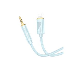  Аудио-адаптер HOCO UPA30 Friend digital audio conversion cable iP (серый) 