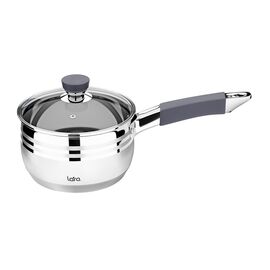  Сотейник нерж. LARA  LR03-47 серия 16х7.5см - капсулированное индукционное дно 