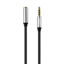  Аудио-удлинитель PERO MC-03 JACK 3.5, 1м, Black 