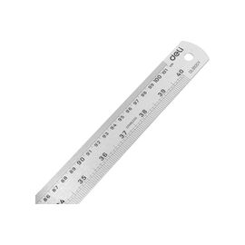  Линейка стальная Deli DL8100Y 1000мм 