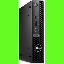  Неттоп Dell Optiplex 7020-3621 Micro i3 14100T (2.7) 16Gb SSD512Gb UHDG 730 Windows 11 Professional GbitEth 260W мышь клавиатура черный 