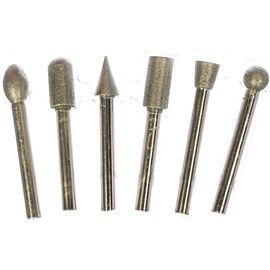  Шарошки усиленная сталь с алмазным напылением FIT IT 36482 6 мм 