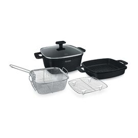  Набор посуды Rondell I-unique RDA-1071BK черный 