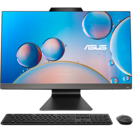  Моноблок Asus F3702WFA-BPE0090 (90PT03M2-M00D60) 27" Full HD Ryzen 3 7320U (2.4) 8Gb SSD512Gb RGr CR noOS GbitEth WiFi 90W клав. мышь черный 