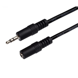  Кабель Perfeo J2203 Jack 3.5 мм вилка - Jack 3.5 мм розетка 5м 