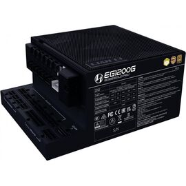  Блок питания Lian-Li Edge1200 +HUB Gen.5 (G9P.EG1200G.BH00.RU) ATX 1200W 80+ gold (20+4pin) APFC 120mm fan 12xSATA Cab Manag RTL 