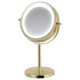  Зеркало косметическое HASTEN HAS1812 yellow gold 