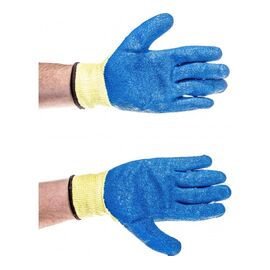  Перчатки х/б Gigant GHG-06-2 с рельефным латексным покрытием 200пар 