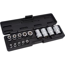 Набор головок Stels 13675 TORX, 14 предметов, 1/4, 3/8, 1/2 