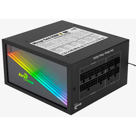 Блок питания AEROCOOL Mirage Gold 650W Fully Modular (4711099472581), ATX12V Ver. 2.52 80+Gold, APFC, 120mm fan, ARGB, 24pin, 2x(4+4)pin, 2xPCI-E) 