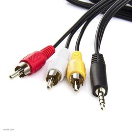  Кабель DeTech Audio DC3.5 - 3RCA 5м 