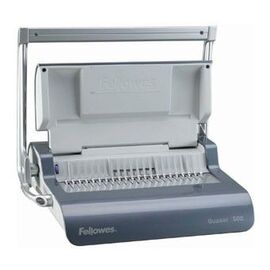  Переплетчик Fellowes Quasar+ (FS-56277) A4/перф.25л.сшив/макс.500л./пластик.пруж. (6-51мм) 