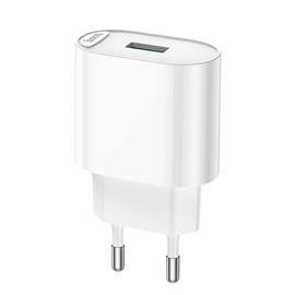  Зарядное устройство Hoco C109A Fighter single port QC 3.0 Charger set (Micro) (EU) White 