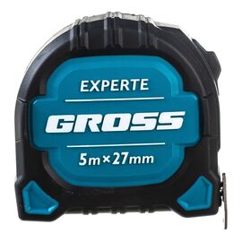  Рулетка Gross Experte 32575 5м x 27мм/двухкомпон. корпус/магнит 