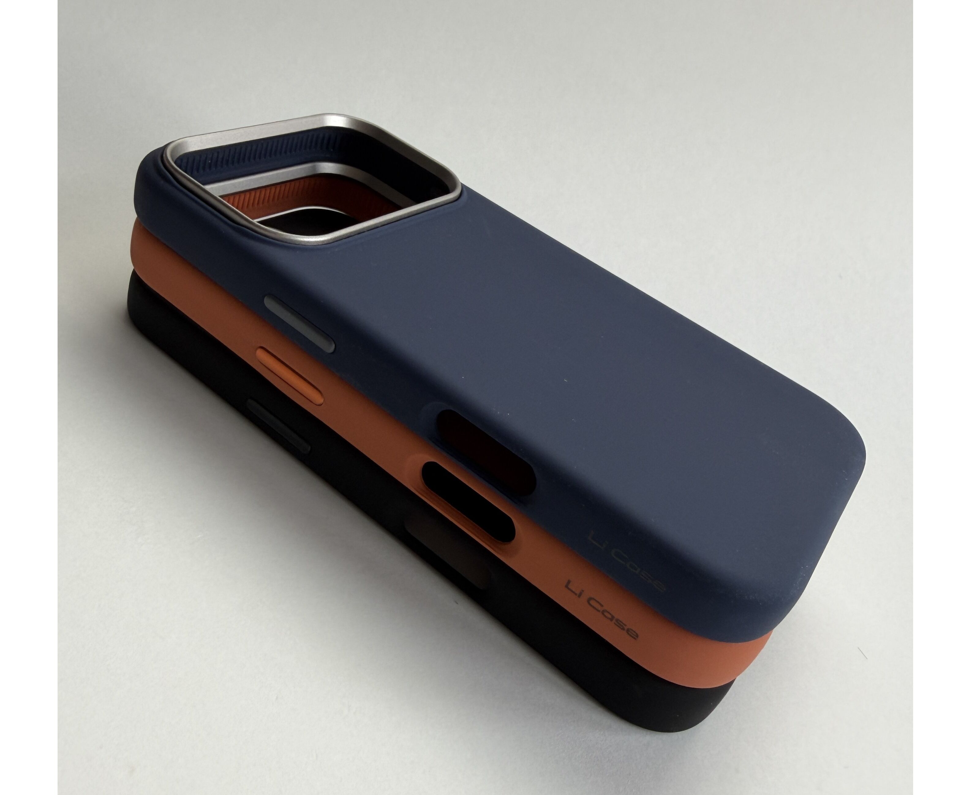 Купить накладка силиконовая li case l07 для iphone 17 pro max (orange ...