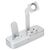  Настольная зарядная станция COTEetCI CS7201-TS BASE 19 3-in-1 для iPhone+Airpods+Apple Watch, серебристый 