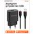  СЗУ BOROFONE BA20A Sharp 1USB, 5V, 2,1A + Lightning (чёрный) (акция) 