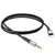  Аудио-адаптер HOCO UPA22 iP silicone digital audio conversion cable (черный) 