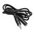  Кабель-удлинитель аудио Buro BAAC003-1 Jack 3.5 (m)/Jack 3.5 (f) 1м черный 