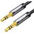  Кабель UGREEN AV119 10733 3.5mm Male to 3.5mm Male Cable 1m Black 