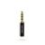  Переходник Vention BFBB0 Jack 2.5 mm F/3.5mm M 