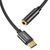  OTG переходник Baseus L54 Type-C Male to 3.5mm Female тёмно-серый 