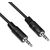 Кабель соединительный аудио Buro BAAC002-1 Jack 3.5 (m)/Jack 3.5 (m) 1м. черный 
