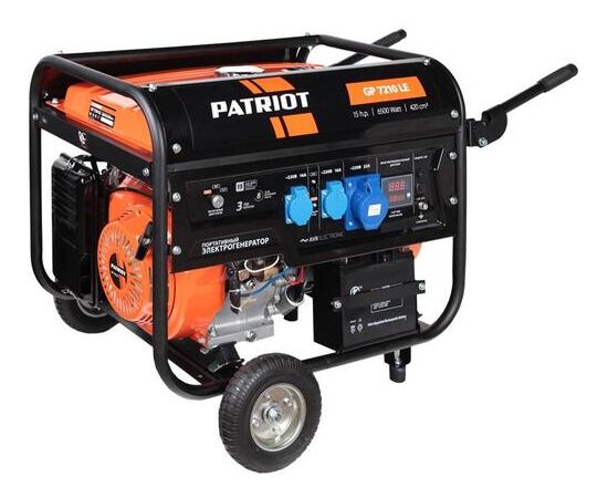  Генератор Patriot GP 7210LE 6.5кВт 