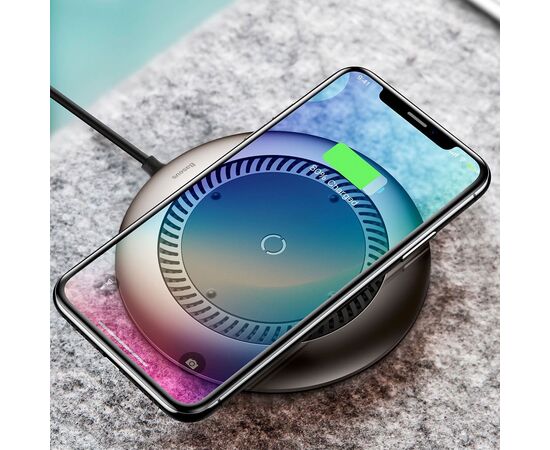  Беспроводное зарядное устройство BASEUS Whirlwind Desktop, 2A, 10W, черный 
