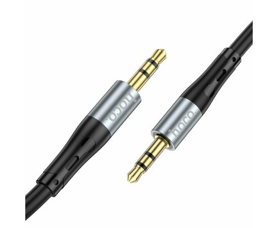  Аудио-кабель HOCO UPA22 AUX silicone audio cable (черный) 