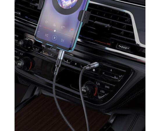  Аудио-кабель HOCO UPA23 AUX audio cable (серый) 