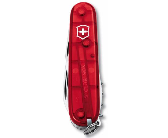  Нож перочинный Victorinox Spartan (1.3603.T) 91мм 12функций красный полупрозрачный карт.коробка 