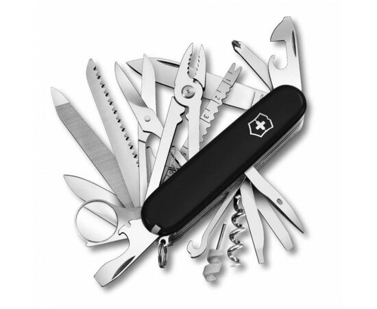  Нож перочинный Victorinox SwissChamp (1.6795.3) 91мм 33функций черный карт.коробка 