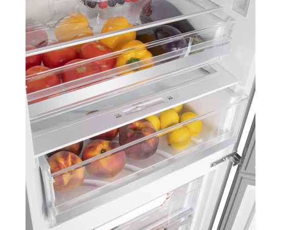  Холодильник Maunfeld MFF185NFB черный 