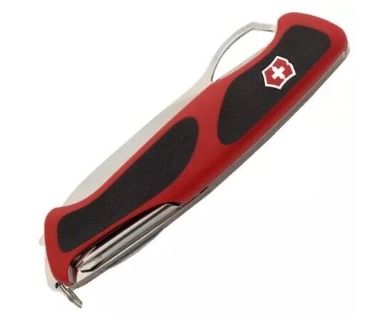  Нож перочинный Victorinox RangerGrip 78 (0.9663.MC) 130мм 12функций красный/черный карт.коробка 