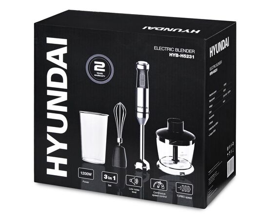  Блендер Hyundai HYB-H5231 черный 