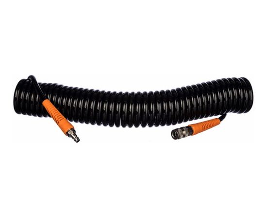  Шланг пневматический спиральный WIEDERKRAFT WDK-65710 с БРС 10м 