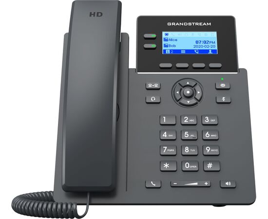  Телефон IP Grandstream GRP2602 черный 