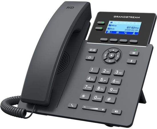  Телефон IP Grandstream GRP2602 черный 