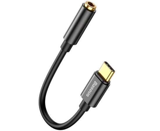  OTG переходник Baseus L54 Type-C Male to 3.5mm Female чёрный 