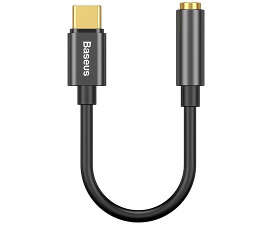  OTG переходник Baseus L54 Type-C Male to 3.5mm Female чёрный 